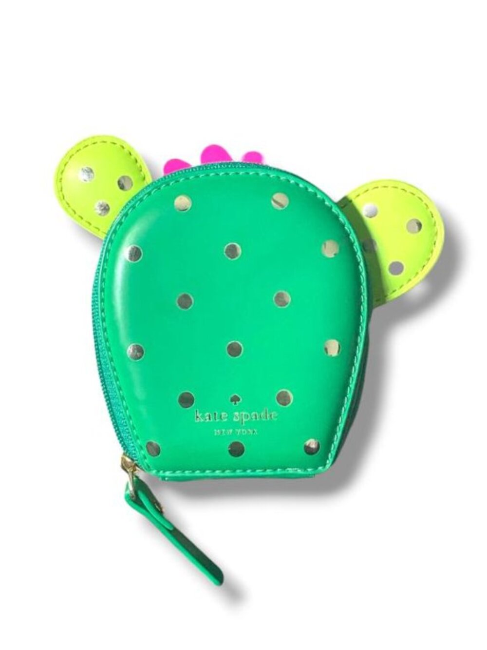 KATE SPADE - NEW HORIZON CACTUS COIN PURSE - RARE COLLECTIBLE